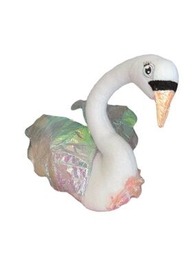 Barbie Fantasy Tales Swan Lake Odette Plush Swan